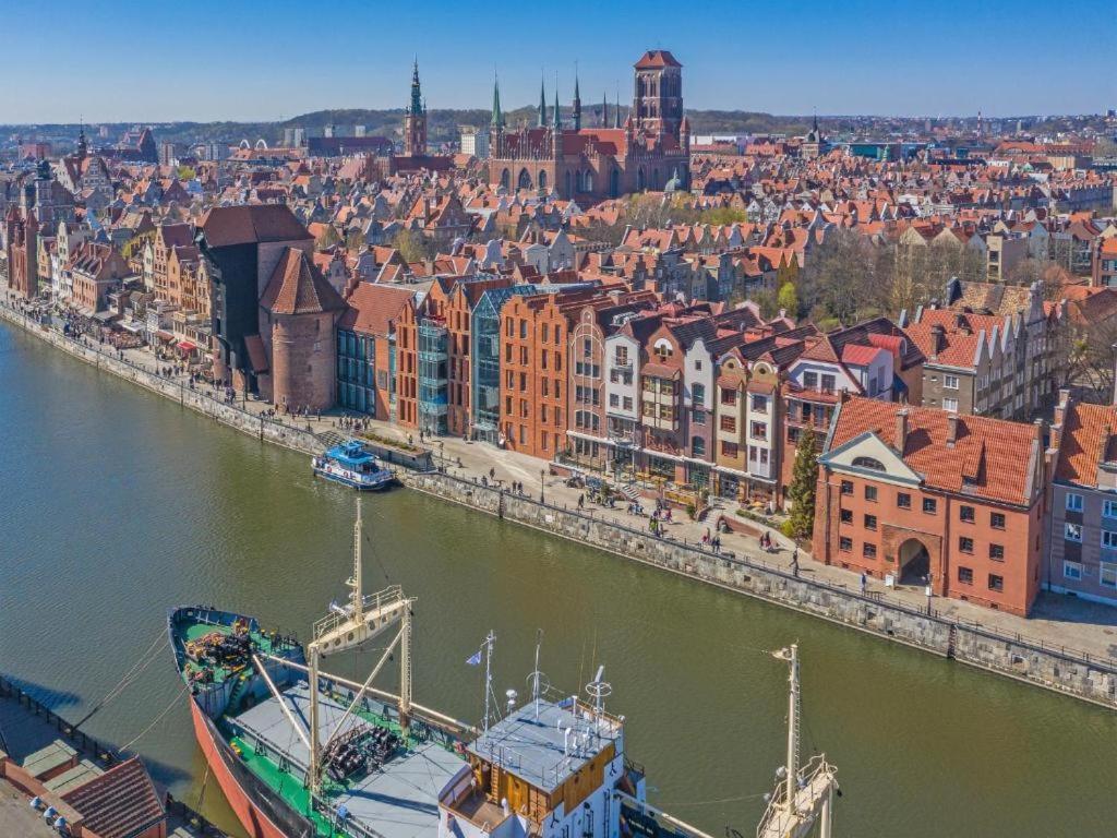Apartament 14 Przy Ul. Dlugiej Gdaňsk Exteriér fotografie
